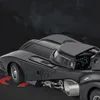 Diecast Model 1 24 Batmobile Bat 1989 Alloy Car Toy Diecasts Metal Casting Sound and Light Pull Back Toys For Children Vehicle 231027