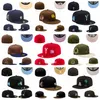 2023 Unisex Outdoor Fitted hats sizes Fit hat Baseball football Snapbacks Designer Flat hat Active Adjustable Embroidery Cotton Mesh Caps All Team Logo Fitted Caps