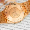 Швейцарские роскошные часы AP Наручные часы Royal AP Oak Watch Мужские часы 26322OR Full Sky Star Diamond Розовое золото Автоматическая механическая форма Таблица IIYN