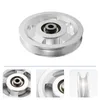 Accessories Aluminum Alloy Pulley Aluminium Fitness Gym Wheel Replacement Parts Sports Home Tools Machine Universal Bearing