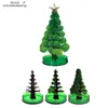 Other Event Party Supplies 3 Types 14cm Magic Growing Christmas Tree DIY Fun Xmas Gift Toy for Adults Kids Home Festival Party Decor Props Mini Tree 231027