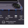 Transparente magnetische Powerbank PD20W Schnellladung für iPhone Xiaomi Samsung Externer Akku Tragbares Ladegerät Hilfsakku