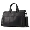 Briefcases Stylish Shoulder Bag For Men Large Capacity Handbag Bags Functional Laptop Tote 517D