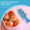 Dinnerware Sets Machine Rice Ball Mold Baby Tuile Molds Silicone DIY Stainless Steel Bento Making