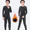 Set da corsa Ragazzi Rapida termica e asciugatura invernale Y3j9 Compressione per abbigliamento sportivo Sport Basket Intimo Ragazze Tuta per bambini Calcio