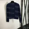 니트 여성 점퍼 탑 스웨터 스웨터 긴 소매 디자이너 점퍼 긴 소매 캐주얼 셔츠 스웨터