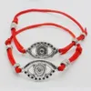 Bracciale regolabile con cordino rosso fortunato per occhio malvagio Hamsa String da 50 pezzi NEW2856