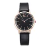 Wristwatches Women Fashion Cut Face Belt Watch Casual Temperament Quartz Gumruksuz Ve Ucretsiz Sevkiyat