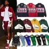 Rhude Mens Varsity Y2K American Vintage Baseball Letterman 재킷 여성 자수 코트 다양한 스타일 브랜드 커플 Windbreake