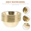 Bowls Offering Supply Brass Cup Supplies Tibetan Bowl Sacrifice Water Container Desktop Decor