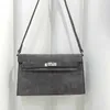 Logo ile Tote Çanta Yeni Moda Buzlu Doku Koltuk altı Kadın Omuz Çantası Yüksek Kaliteli Ağ Kırmızı Moda Bir Omuz Crossbody Çantası Ybkjw