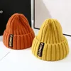 Beanieskull Caps Knitting Beanies Winter för män Kvinnor varm färg hatt mjuk ull virkning unisex ta cold cap beanie 231027