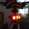 Cykelbelysning Bicycle Tändskor Intelligent Bicycle Wireless Turn Signal Lights Bicycle LED TAILDIGHTS Lätt att installera personliga cykeltillbehör 231027