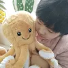 Stuffed Plush Animals 40 80cm Large Size Toy Octopus Toys PP Cotton Doll For Children Girls Home Decoration Birthday Gifts 231027