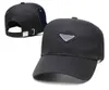 Mężczyźni Kobiety Baseball Cap Sports Nowy projektant Casquette Womens Summer Outdoor Bucket Caps Hats Triangle Prad litery Wysokiej jakości hurt hurtowy p-2