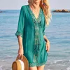 Abiti casual Abito estivo taglie forti Donna 2023 per costume da bagno da spiaggia Cover Up Bikini Holiday