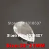 Promotion 50pcs Clear Crystal Facetted Teardrop Water Drop Cut Prisma Hanging Anhänger Schmuck Kronleuchter Teil Acryl Bead206i