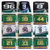 Maglie da hockey personalizzate Film vintage 96 Charlie Conway Hockey 8 Teemu Selanne 9 Paul Kariya 99 Banks 44 Reed 21 Portman Bombay Goldberg Jersey CCM Personalizza qualsiasi nome