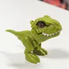 Neuheit Mini Spaß Finger Beißen Dinosaurier Spielzeug Schlüsselbund Gemeinsame Bewegliche Overlord Dinosaurier Modell Präsentiert Praktische Witze Für Kind Geschenk