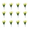 Decorative Flowers 12 Bundles Artificial Calla Flower 6 Colors Fake For Outdoor And Indoor In Vase