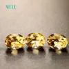 Natural yellow citrine loose gemstone in oval 7mm 9mm middle color good fire used for jewelry design H1015225W
