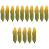 Party Decoration 15 Pcs Fruits Simulation Corn Fake Vegetable Simulated Faux Model Modeling Adornment