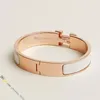 Designer-Armband, Schmuck, Designer für Damen, klassischer Armreif aus Titanstahl, Emaille, vergoldet, verblasst nicht, antiallergisch, Gold/Silber/Rose Store/21890787