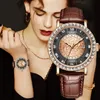 Womens Watches Lige Original Watch Top Luxury Fashion Ladies Waterproof Leather Armband Quartz Woman Wristwatch Montre Femme 231027