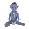 12 Zoll Avatar handgemachte Neugeborene Baby Kinder Puppe Spielzeug wiedergeboren Ganzkörper-Silikon-Babypuppe weiche Platin-Silikon-Babypuppen