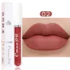 Lápiz labial sexy de larga duración terciopelo mate brillo de labios maquillaje líquido mujeres belleza rojo antiadherente taza impermeable 18 color 231027