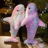 Stuffed Plush Animals 1pc 30cm Shark Stuffed Romantic Purple Animal Soft and Cute Plush Toy Accompanying Kids to Sleep Gift Interior DecorationL231027