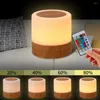 Night Lights Touch Lamp LED Table Bedside RGB Bedroom With Sensor Portable Desk Light For Kids Gifts