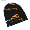 Beanie/Skull Caps Pornhubs Skullies Beanies Hat Vintage Unisex Street Cap Warm Head Wrap Bonnet Knitting Hats T2301027