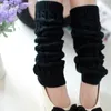 Skarpetki dla kobiet jesienne zimowe dzianinowe strzelanie długie luźne wysokie japońskie japońskie lolita słodka dziewczyna okładka stóp mankiety butów