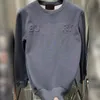 Sweatshirts pour hommes Designer Womens Sweatshirt Man Woman Streetwear Lettres monogrammées de coton pur à manches longues monogrammées multiples