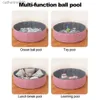 Baby Rail Play Ball Pool Foldable Double Layer Multipurpose Oxford Cloth Easy to Storage Children Indoor Playpen Indoor UseL231027