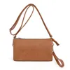 Abendtaschen Vegan PU Leder Crossbody Sling Frauen Luxus Designer Vintage Einfache Schulter Handtasche Mode Lässig Damen Clutch