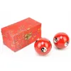 Kulki fitness 2PCS Rolling Baoding Ball Yin Yang Relaksation Therapy Masaż chiński palec zdrowotny ćwiczenie codzienne medytacja 231027