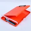 Filing Supplies A4 Plastic Storage Clipboard File Box Case Document File Folders Clipboard Writing Pad Stationery Office Supplies 231026