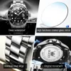 Zegarek na ręce olevs luksusowy zegarek mody dla mężczyzn Business Waterproof Large Dial Oryginalne zegarki sportowe kwarc mens Montre Homme 231027