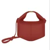 Designer Bag Womans Leather Hobo Handväska ihålig stor kapacitet Totes väska veckad halv måne axelväska halvmåne litchee mode plånböcker geometriska messenger plånböcker