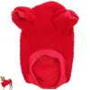 Costumes de chat, vêtements amusants pour animaux de compagnie, pull d'arbre de noël, chien de fête, Adorable chemise décorative rouge chaude
