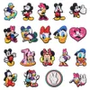 MOQ 20 Pcs PVC Dos Desenhos Animados Pato Rato Sandálias Fivela Encantos de Sapato Meninos Meninas Decorações Para Bandas Pulseiras Botão Clog Mochila