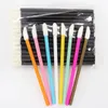 Makeup Brushes 50 PCS Disponible Make Up Lip Gloss Brush Lipstick Wands Applicator Hollow Portable Cosmetic Beauty Tools