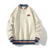 Gym Clothing Golf/City/Men's Sweater Autumn INS Fashion Couple Round Neck