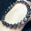 Bangle natuurlijke hyperstheen hart armband kristal Reiki genezing edelsteen mode-sieraden Fengshui cadeau voor vrouwen 1PCS
