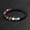 2022 Universe Solar System Bracelet Women New Natural Stone Eight Planets Bracelet Men Best Friends Gift Universe Couple Jewelry Fashion JewelryBracelets