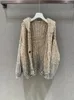 Maglieria da donna 2023 Autunno Inverno Moda coreana Maglione lavorato a maglia Elegante Glitter Cardigan a maniche lunghe con cappuccio Donna Casual Caldo Ourwear