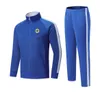 Mężczyźni z Irlandii Północnej Dorosłe dzieci Sport Sport Sport Outdoor ciepła Full Zipper Sport Sport Set Bluza zimą