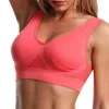 Yoga Outfit Femmes Sports Soutien-gorge rembourré sans couture sans fil respirant confort sommeil entraînement fil de course push up